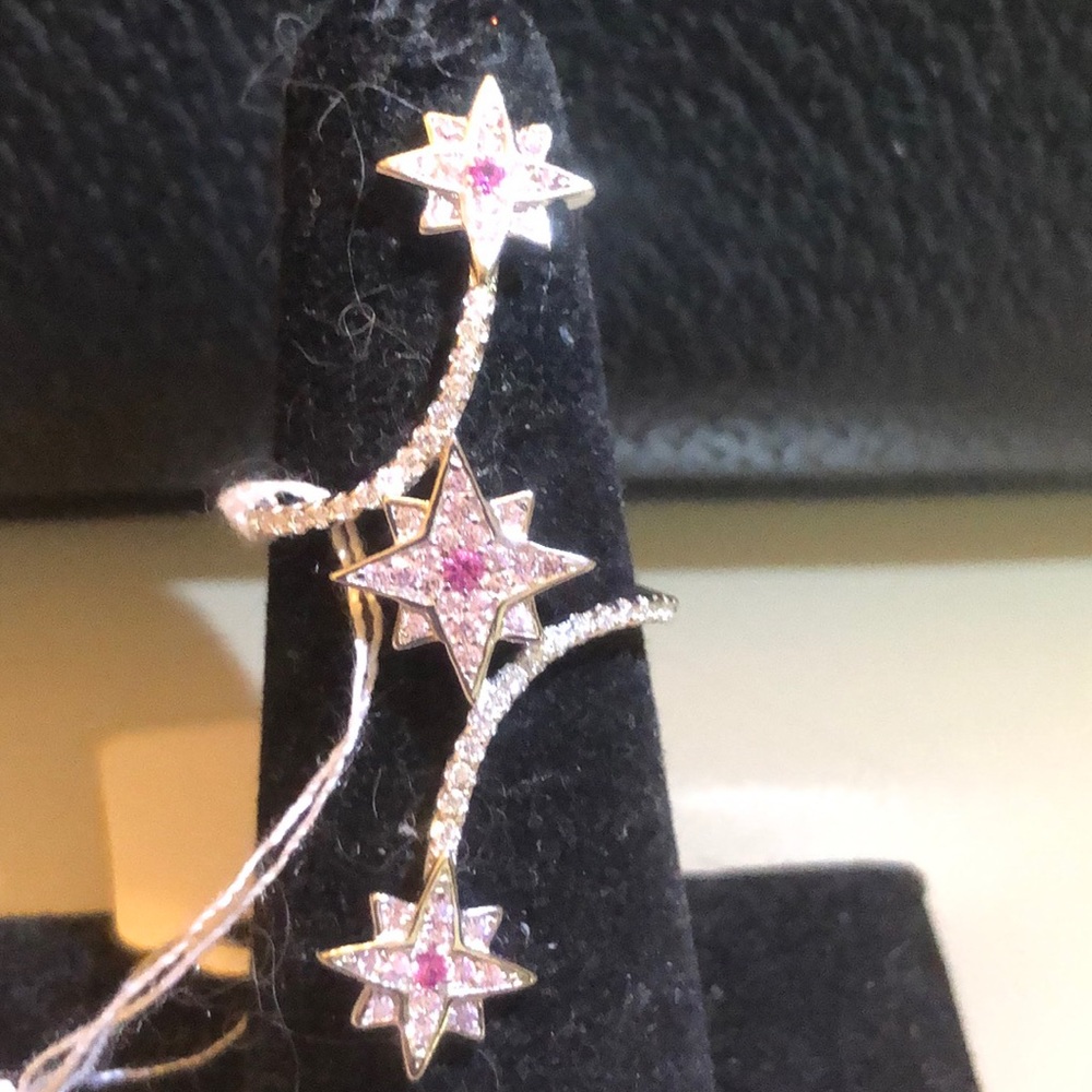 MEGA๐ตCz silver ring-5๐ 2 left - Picture 2 of 9